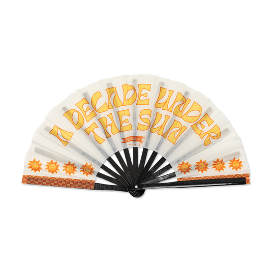 A Decade Under the Sun Hand Fan