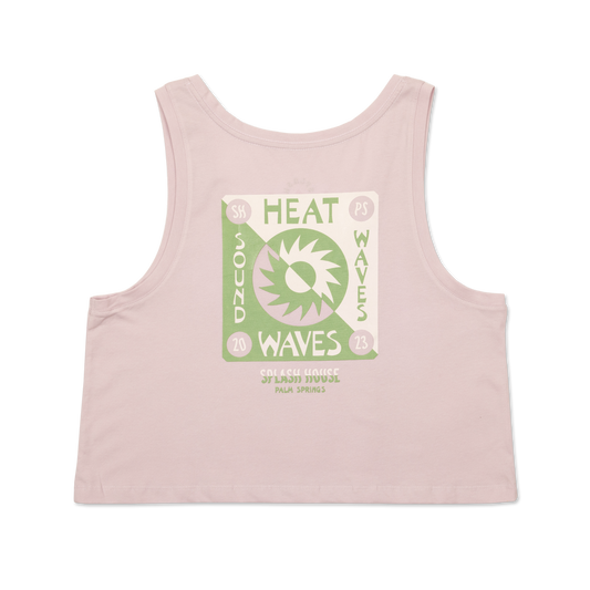 Heat Waves Crop Tank